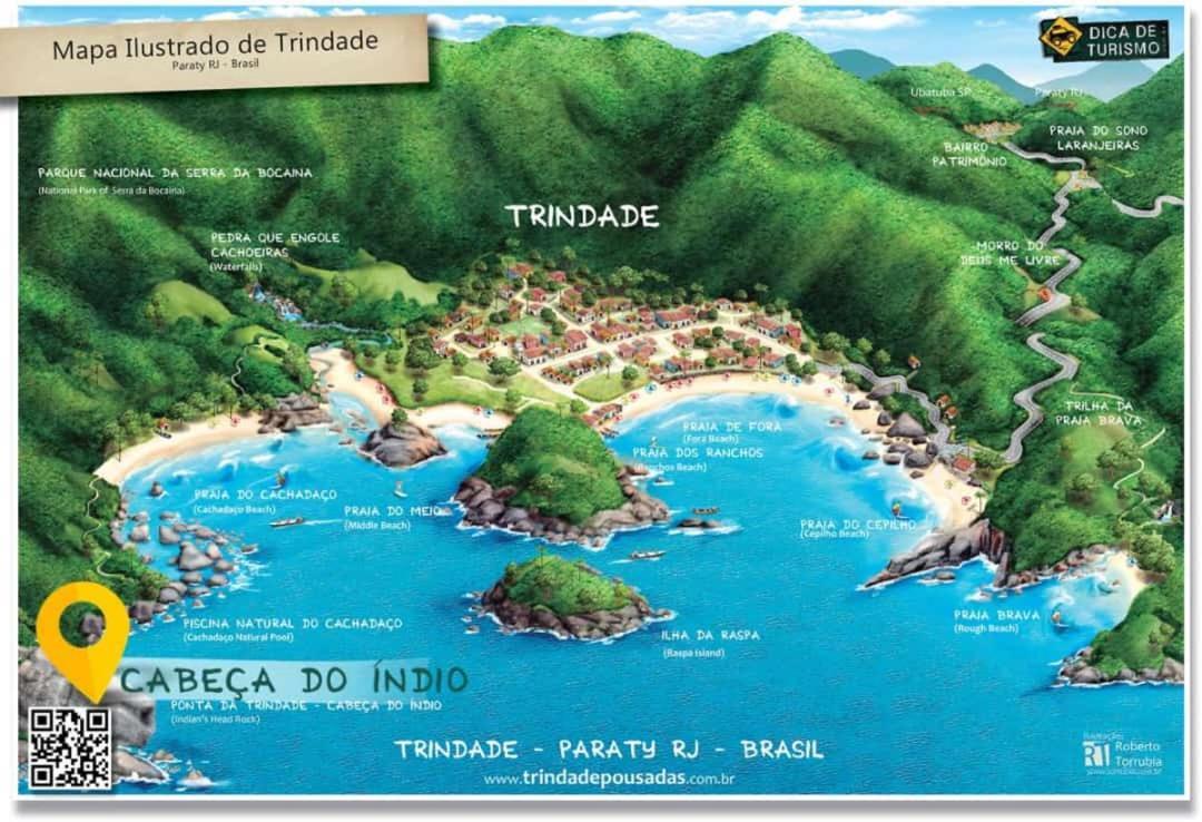 Pousada Guaruca Trindade  Exteriör bild